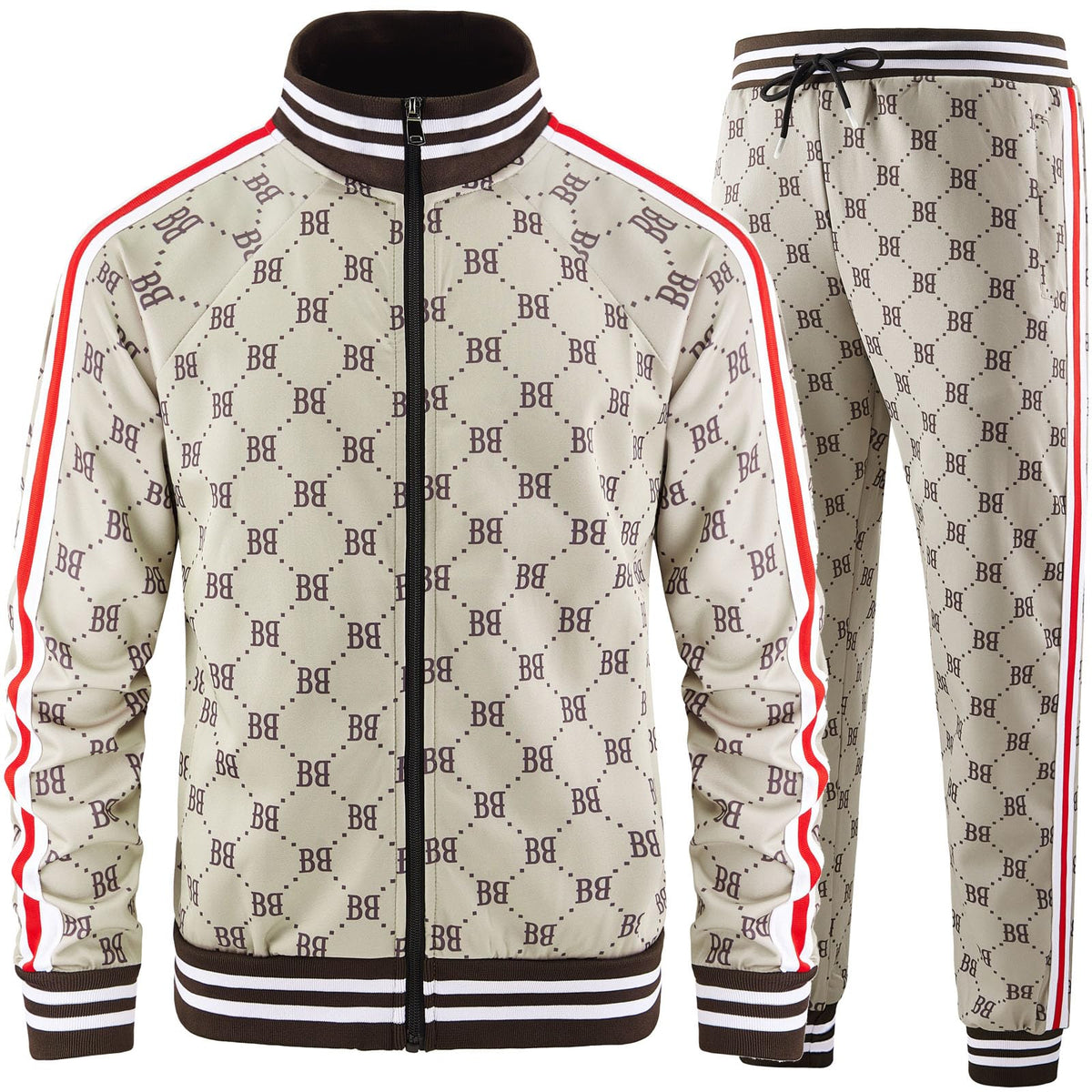 Plaid Power Tracksuit Set