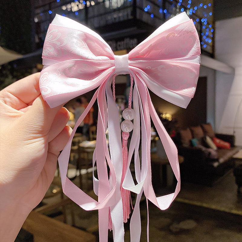 Children's Hanfu Headpiece with Traditional Tassels