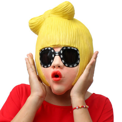 Funny Gaga Cosplay Props and Halloween Latex Masks