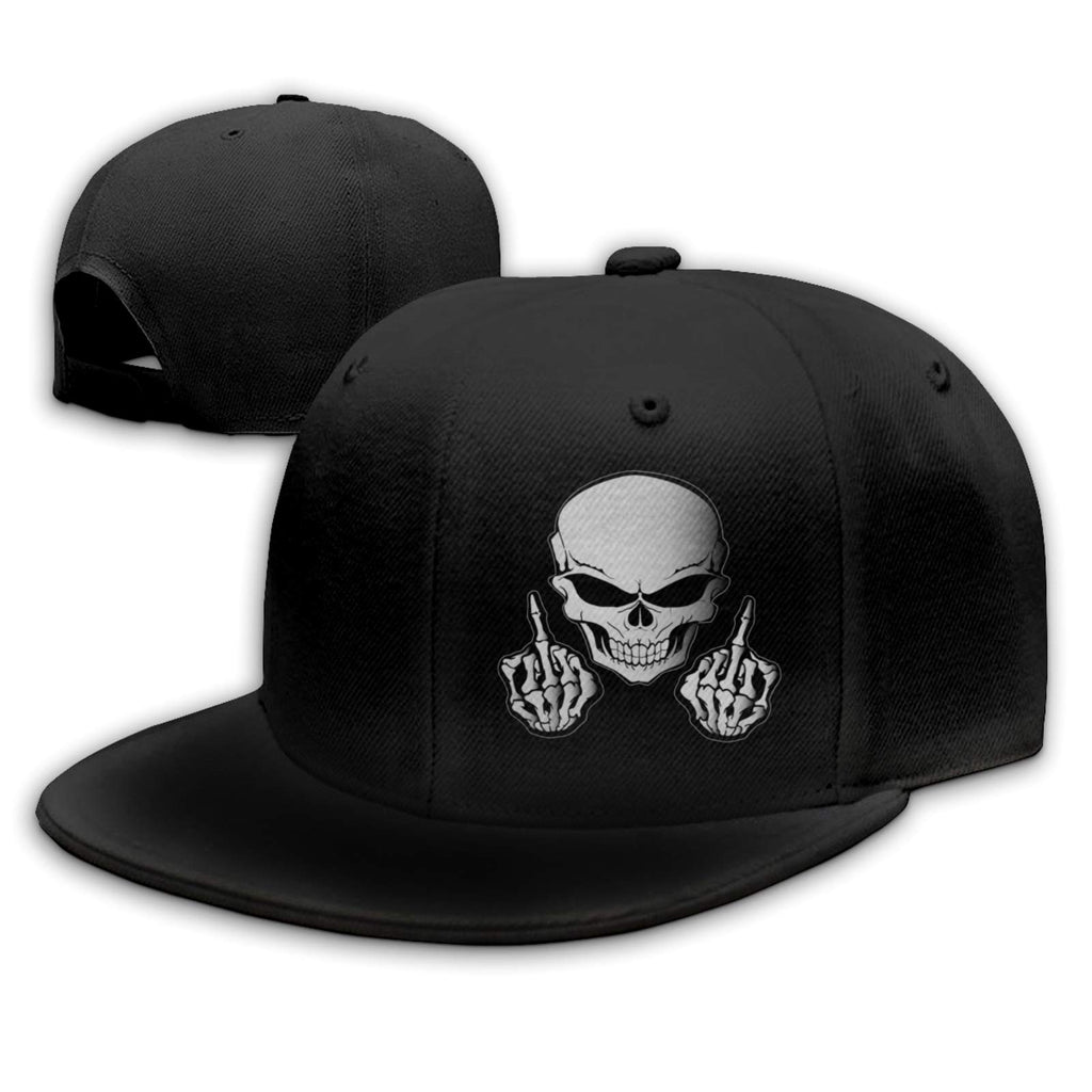 Negi Skull Snapback Cap