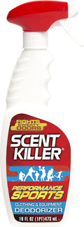 Scent Killer Performance Sports Clothing & Equipment Spray Sport Odor Deodorizer for All Smelly Athletic Equipment 16 FL OZ