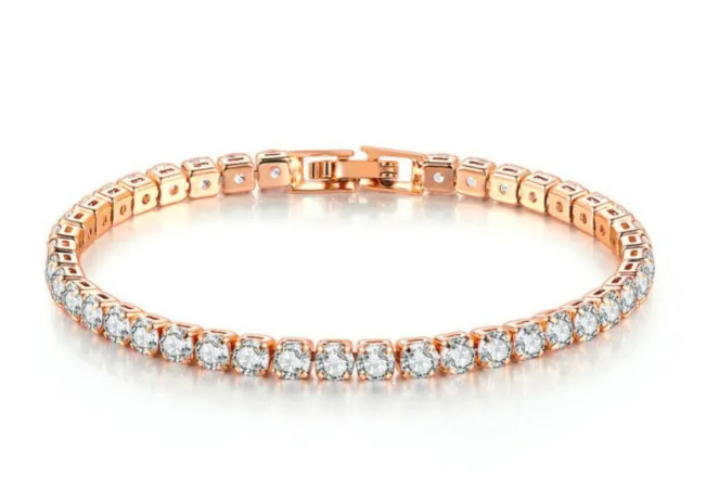 Elegant Zircon Tennis Bracelet