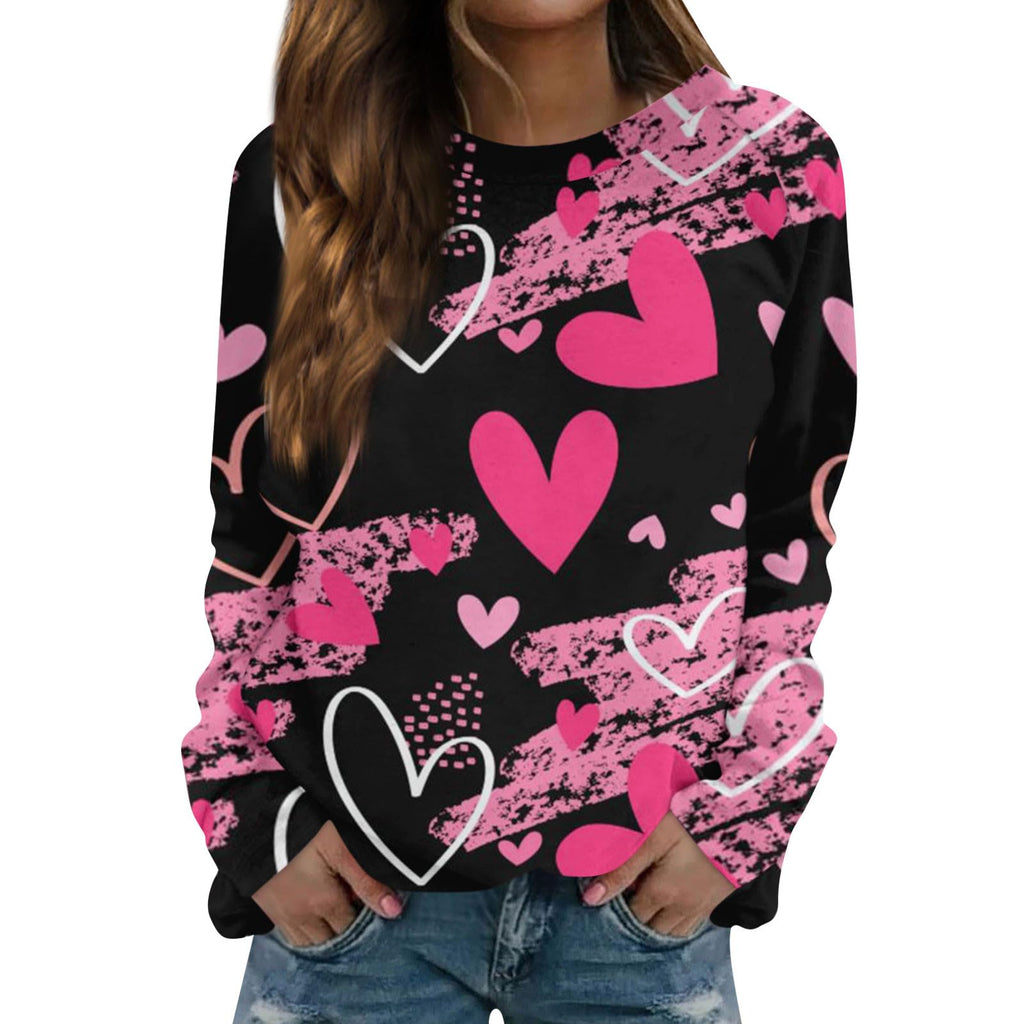 Plus Size Women's Valentine Pullovers