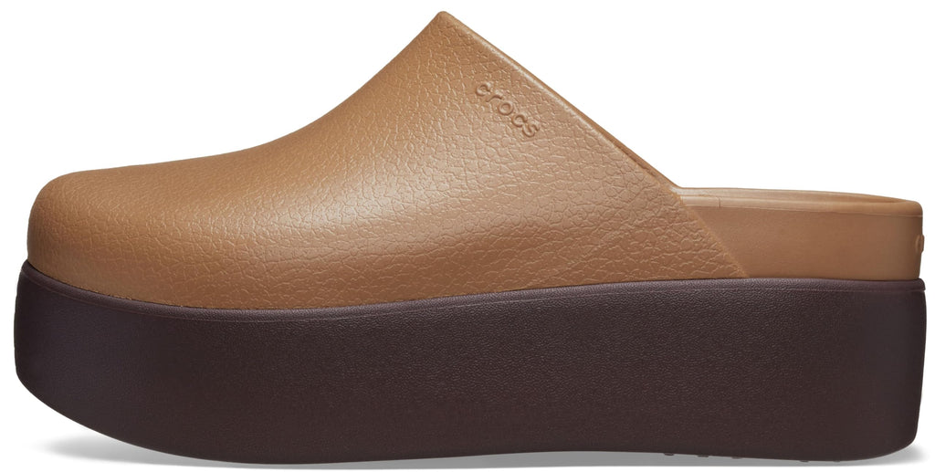 Dylan Elevated Leather Mule Platforms