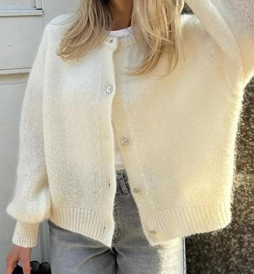 Chic Woolen Women's Cardigan
