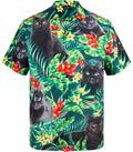 MIKENKO Playful Tropical Cat Shirt
