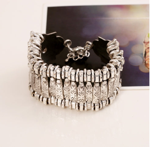 Trendy Alloy Hand Bracelet - Creative Fashion Jewelry