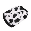 Pssopp Pet Milk Cow Print ClothesAdorable Milk Cow Costume Pet Clothes Warm Dog Coat Pet Supplies for Pet Clothes for Small Medium Large Dogs Cat L