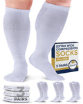 Pembrook Plus Size Wide Calf Compression Socks 3pk