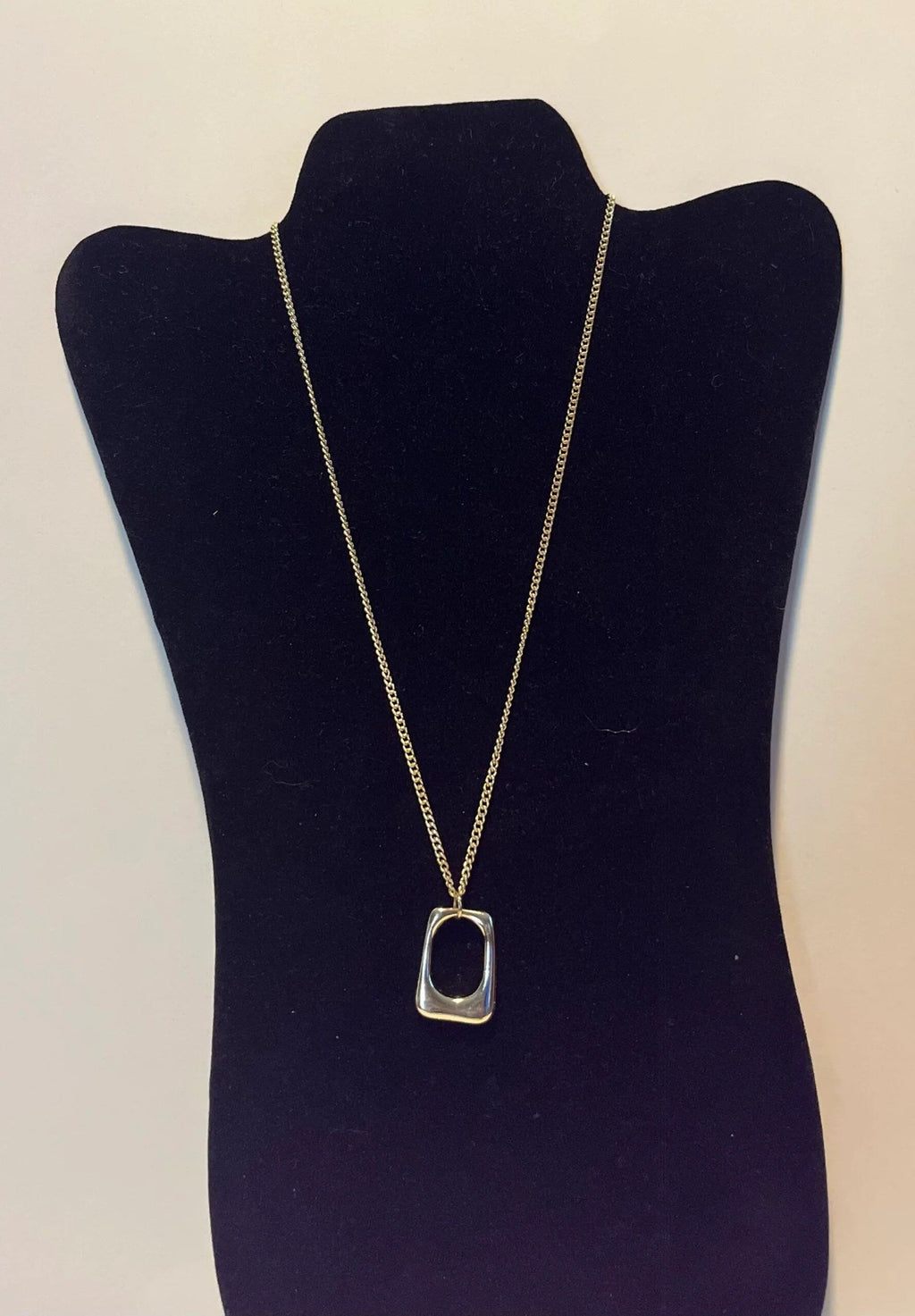 Gold Lux Pendant Duo Necklace