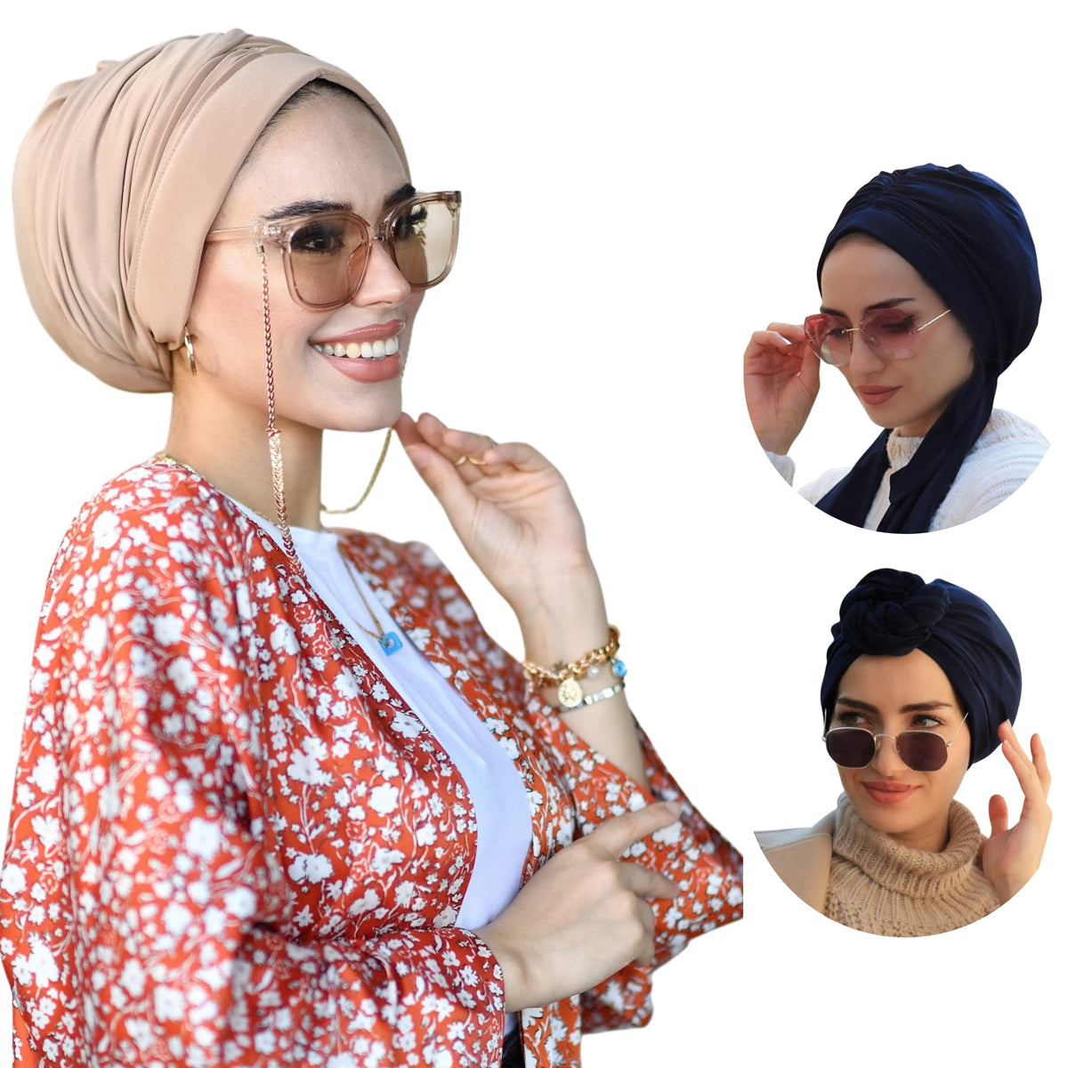 Elegant Dubai Turban - Versatile Women's Headwear