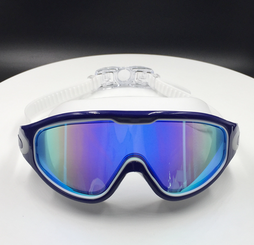 Large Frame Leakproof Swim Goggles
