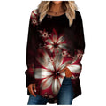 2024 Women's Fall Fashion Crewneck Long Sleeve Tops