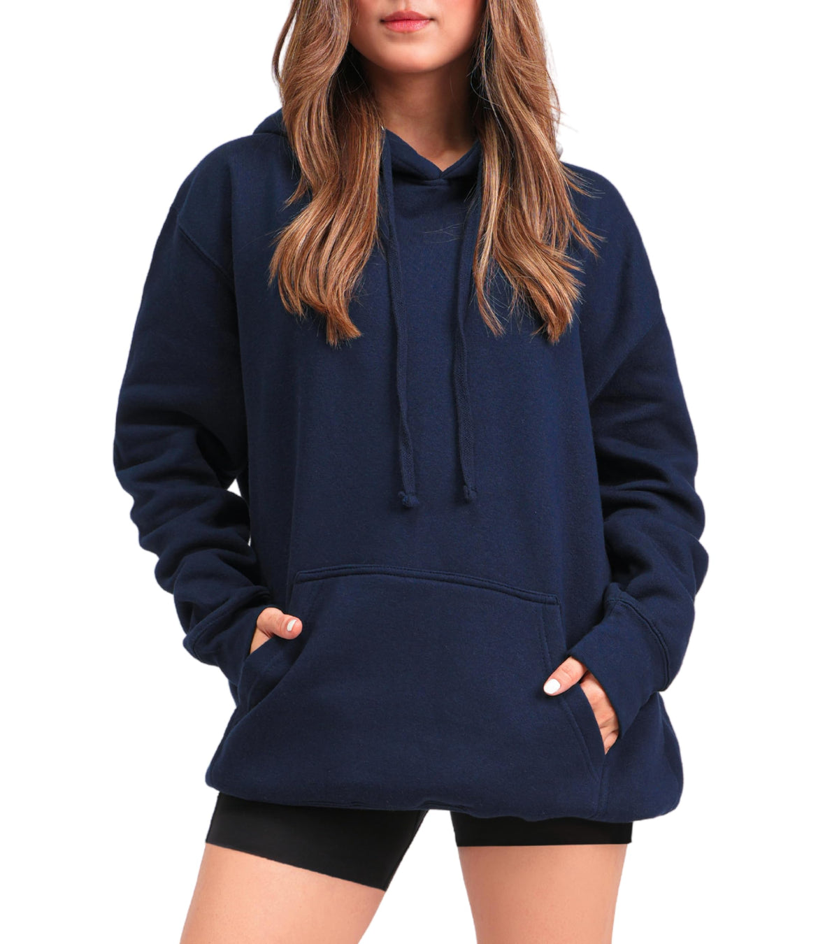 Navy Bliss Organic Cotton Hoodie - Women's 3XL