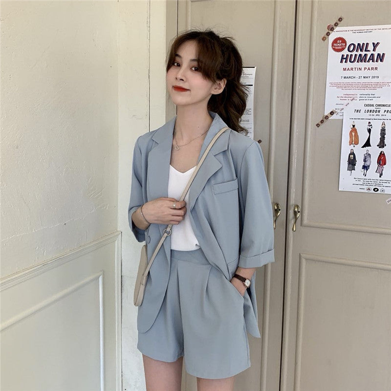 Summer 2020 Korean Style Two-Piece Suit for Women