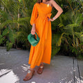 Chic Summer Irregular Dress