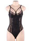 Lace Hollow Mini Bodysuit