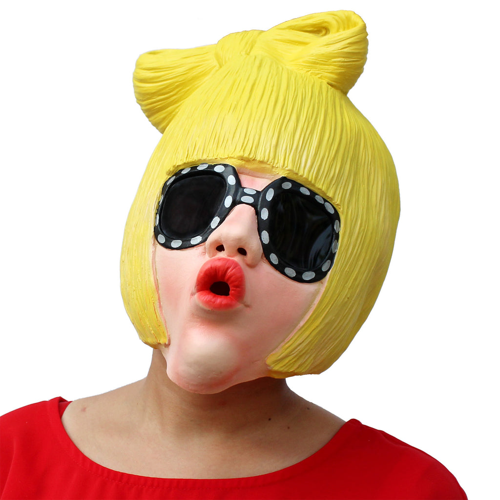 Funny Gaga Cosplay Props and Halloween Latex Masks