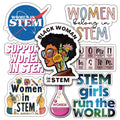 STEM Empowerment Women Stickers - Decals for Gear and Gadgets