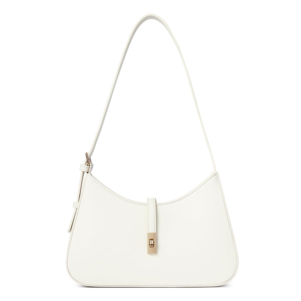 CLUCI Crescent Chic Vegan Leather Hobo Bag