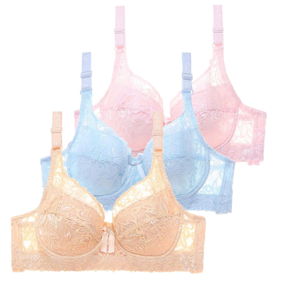 Comfort Lace Bralettes Plus Pack