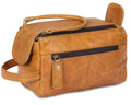 Men's Luxe Leather Travel Kit