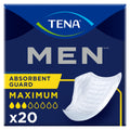 TENA Men Max Absorb Guards 20ct