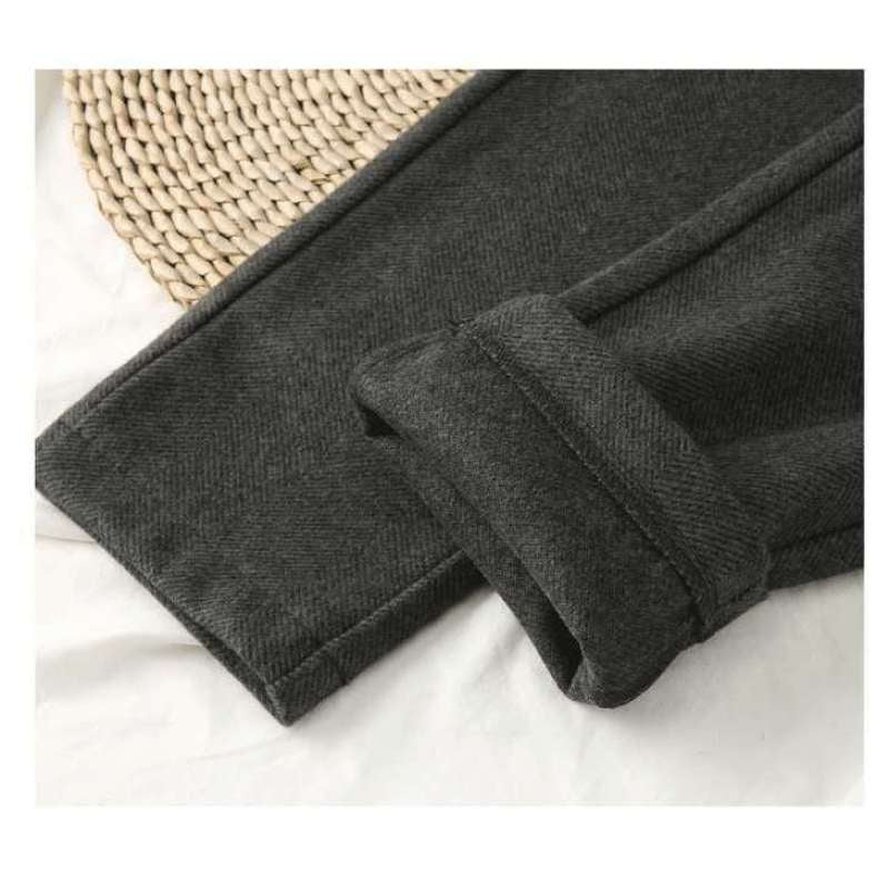 Herringbone Woolen Slacks for Women