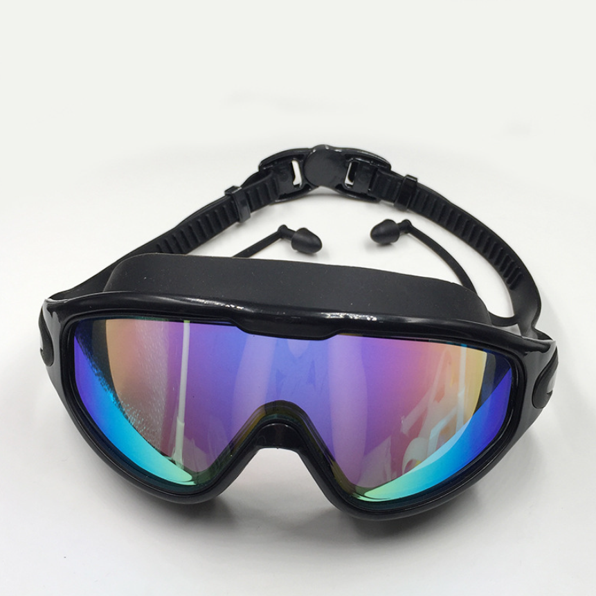 Large Frame Leakproof Swim Goggles