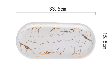 Nordic Elegance Fish Plate