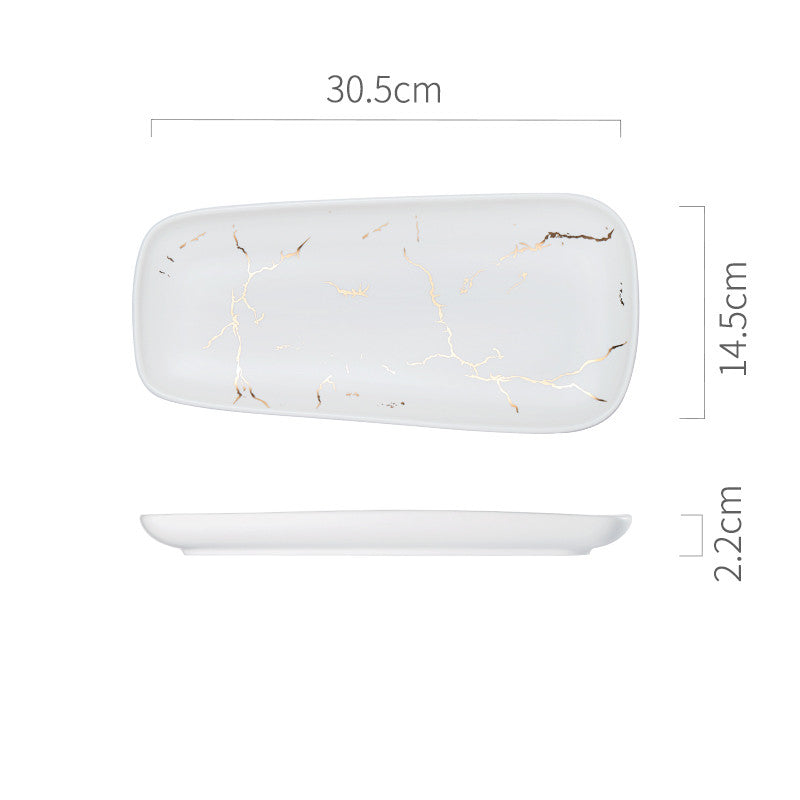 Nordic Elegance Fish Plate