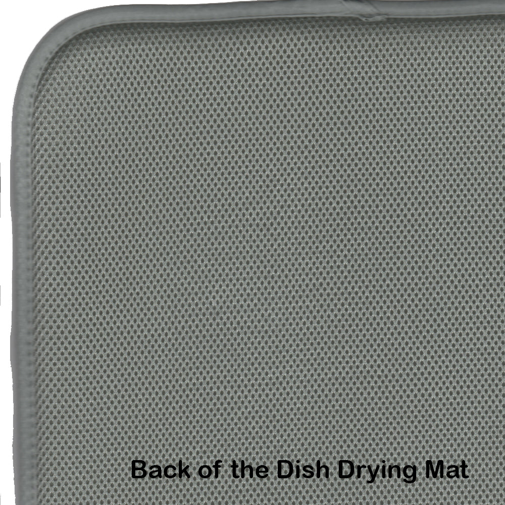 Festive Gingerbread Dish Mat