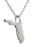 Florida Silver Charm Necklace