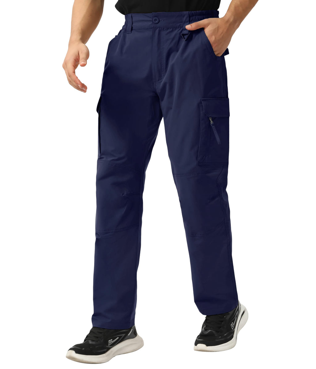 Men's Navyblue Ripstop Tactical Cargo Pants