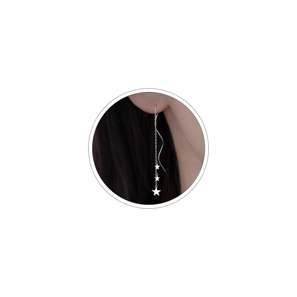 Silver Hypoallergenic Dangle Earrings