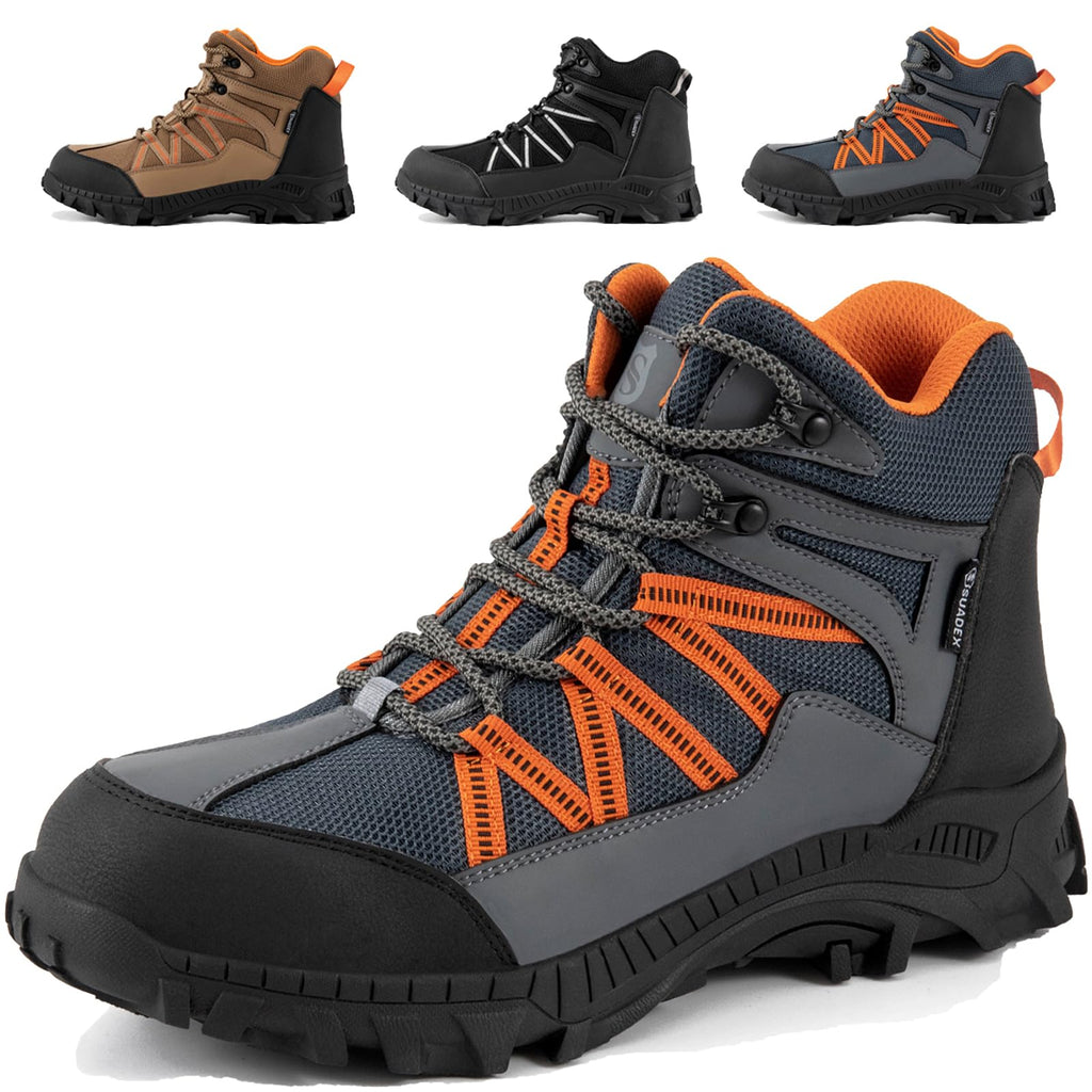 SUADEX Men's Steel Toe Work Boots