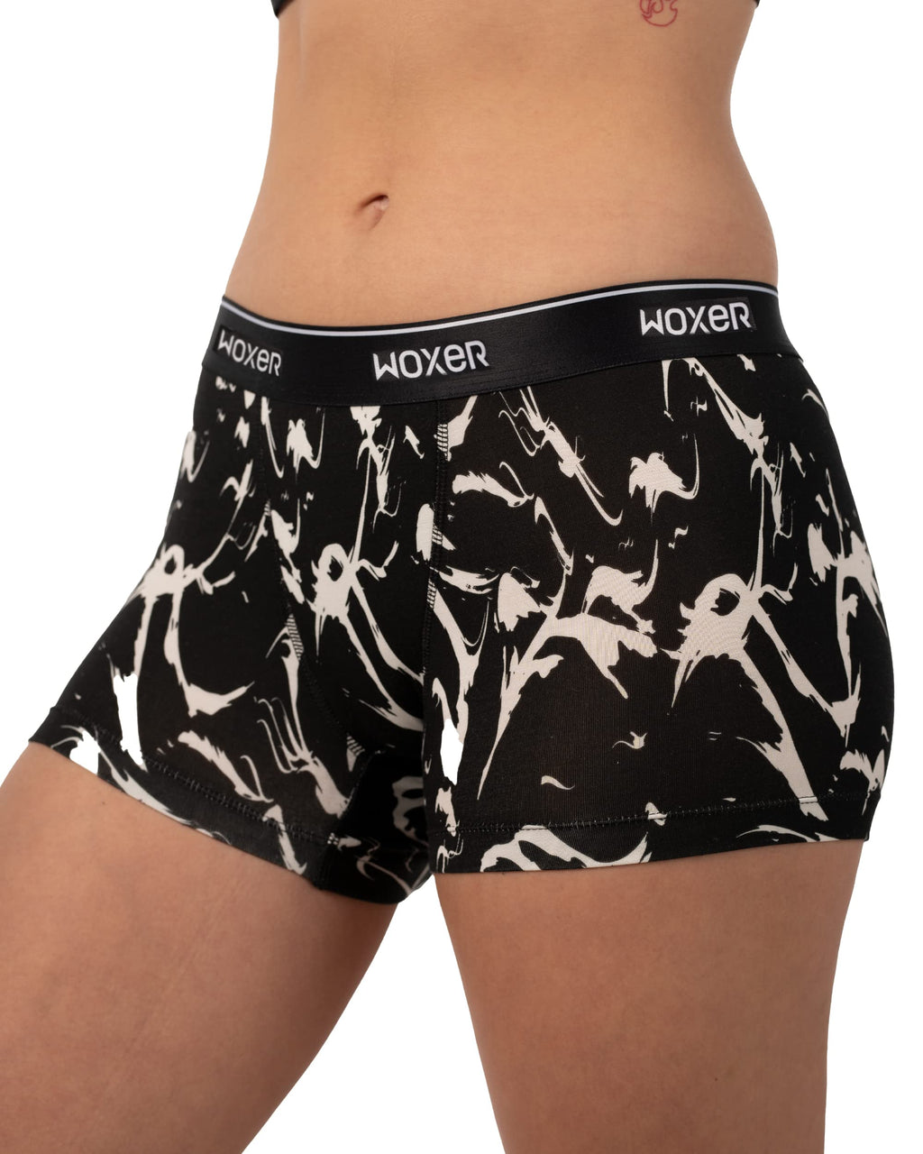 Star 3" Athletic Women's Boxer Briefs