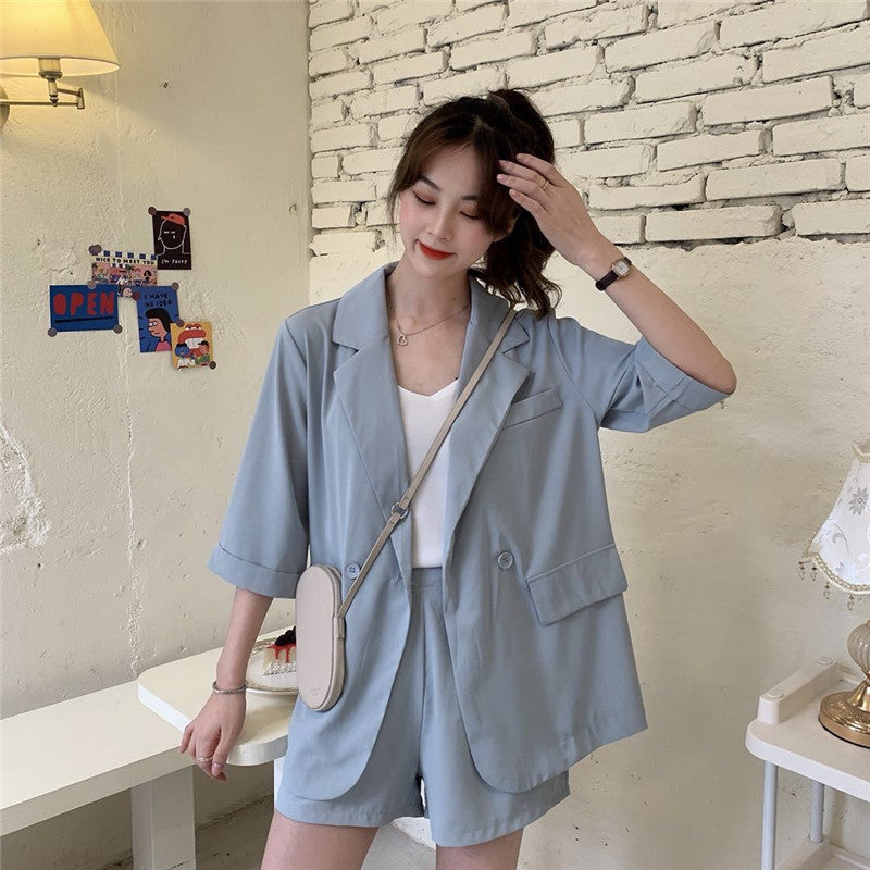 Summer 2020 Korean Style Two-Piece Suit for Women