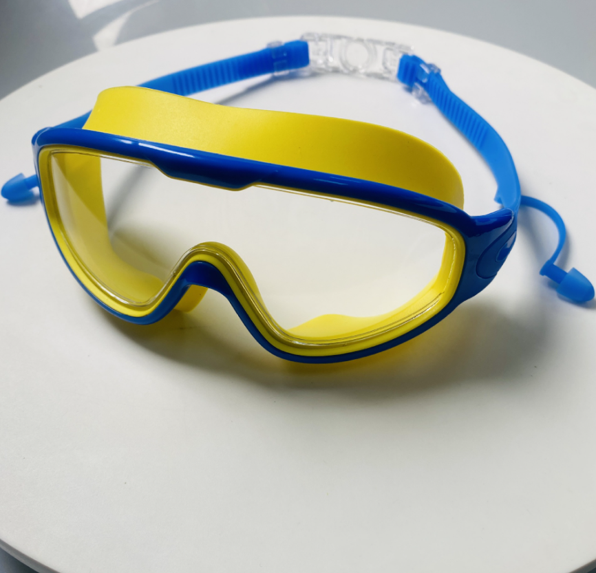 Large Frame Leakproof Swim Goggles