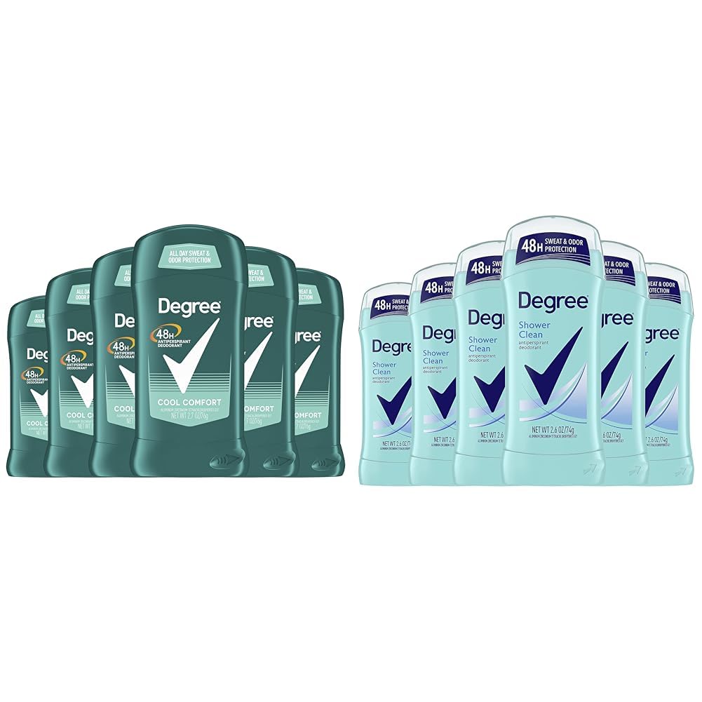 Degree Men 48H Cool Comfort Deodorant 6-Pack