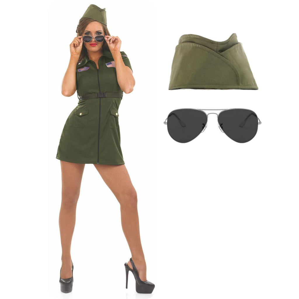 Aviator Chic Women's Costume