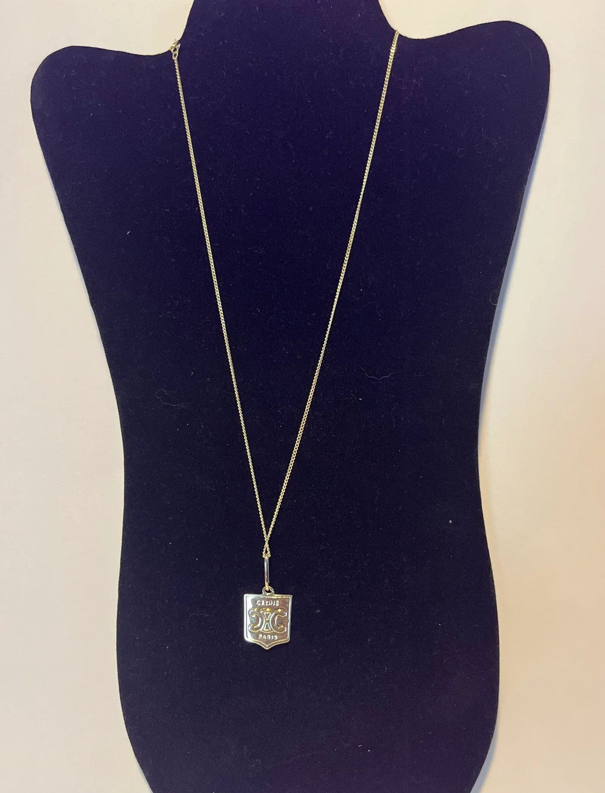 Gold Lux Pendant Duo Necklace