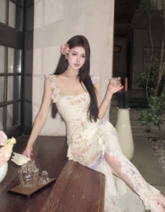 Summer Slim-Waist Dress for Women