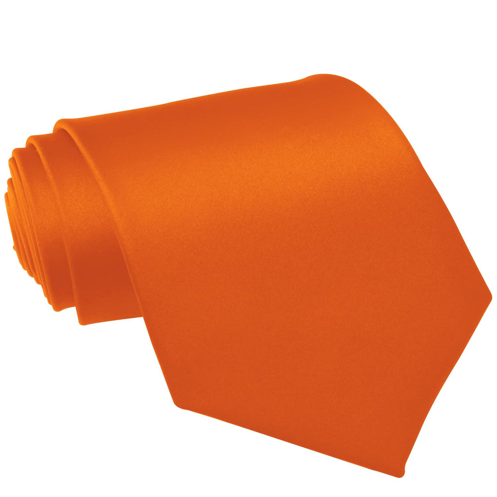 Classic Orange XL Men's Tie