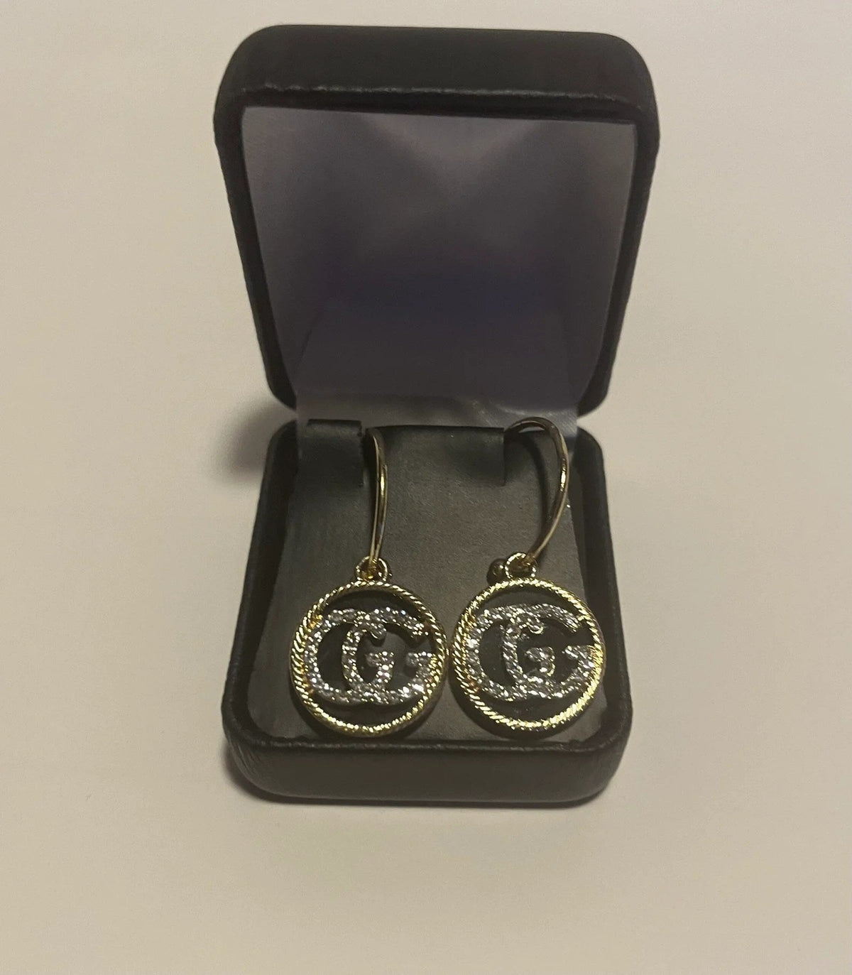 Gold GG Pendant Earrings