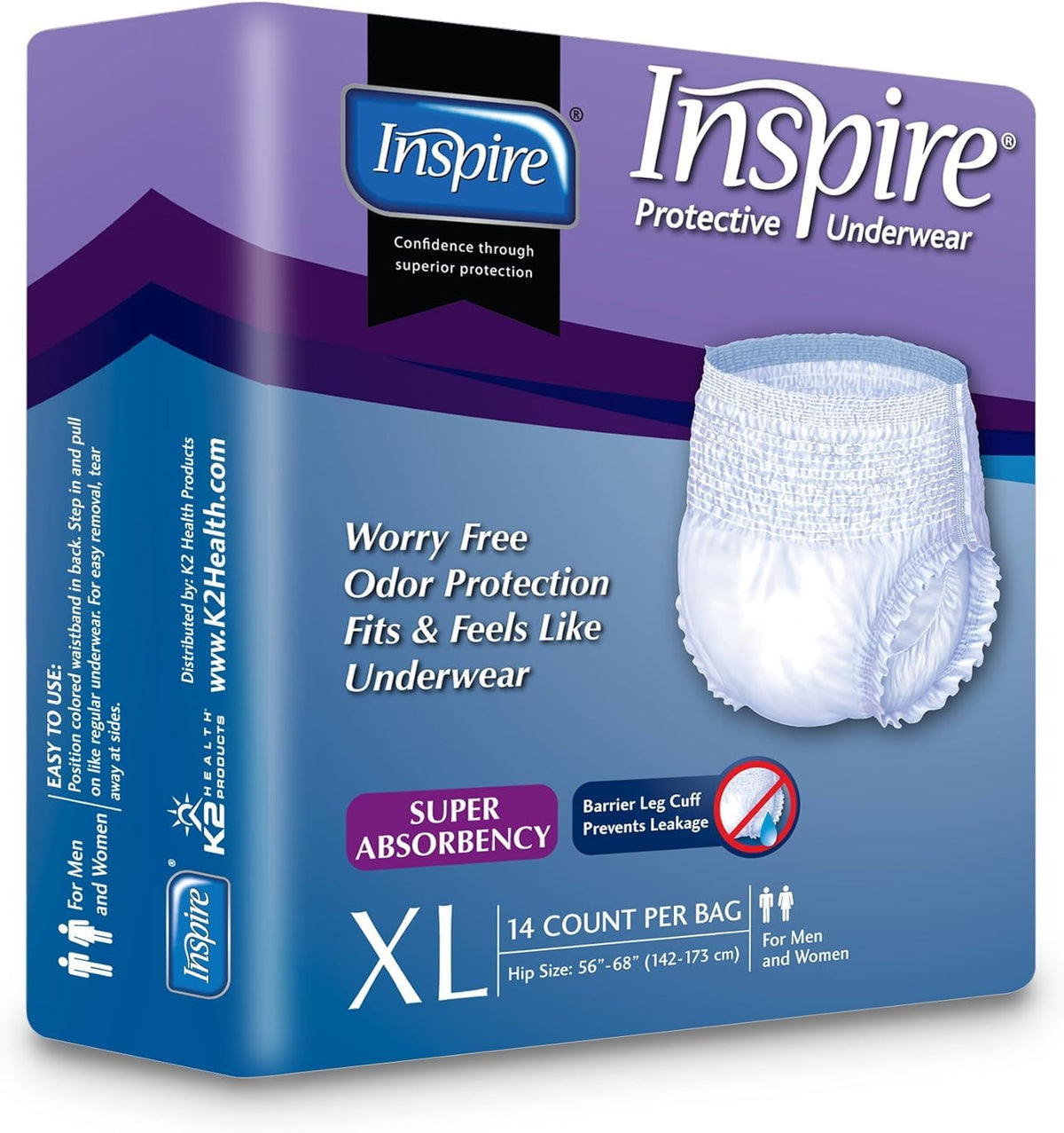 ComfortFit Unisex Protective Underwear XL