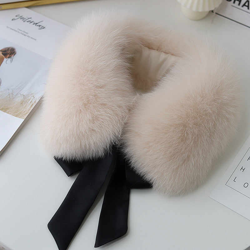 Real Fox Fur Scarf and Collar for Women (Winter)