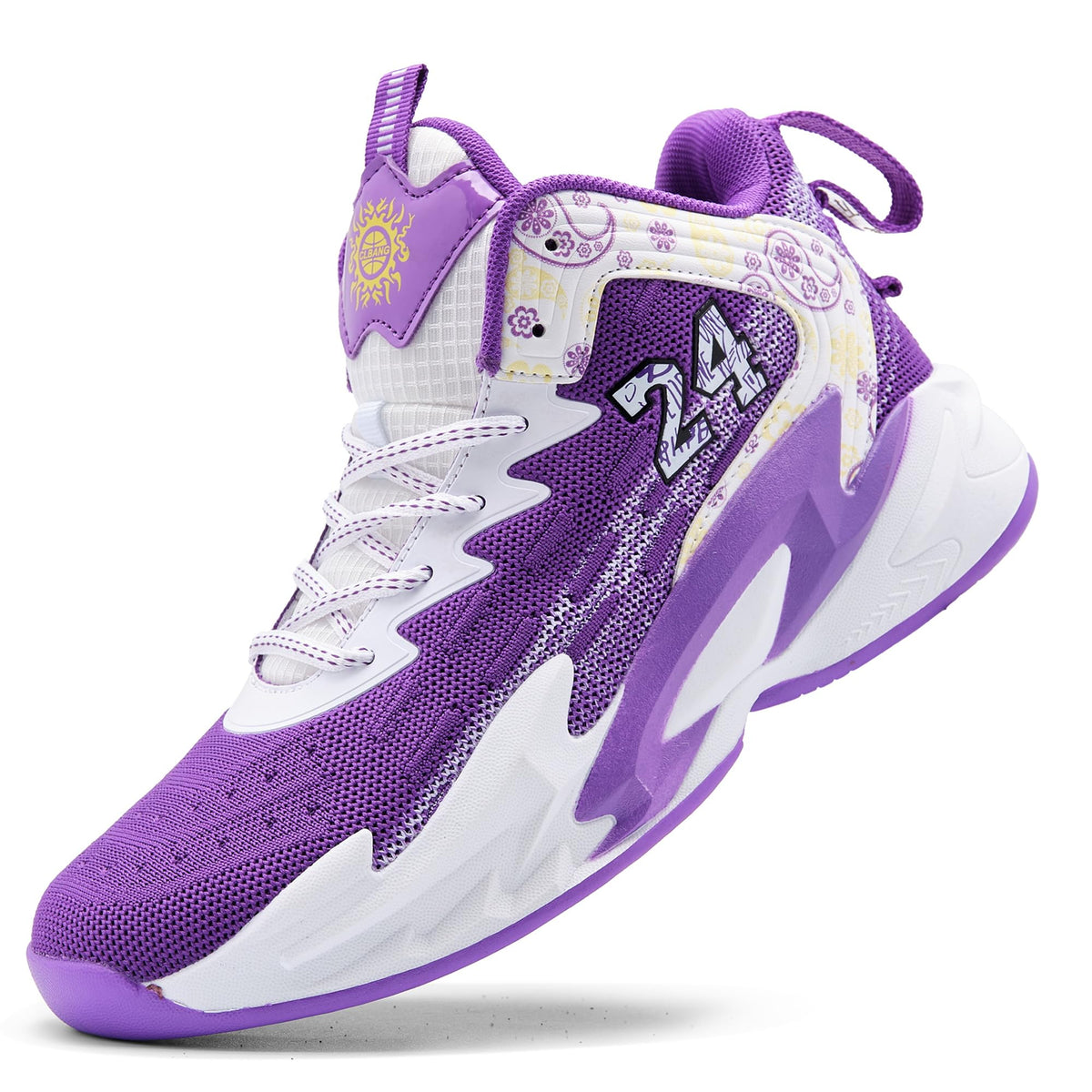 AirFlex Men's Court Sneakers White&Purple