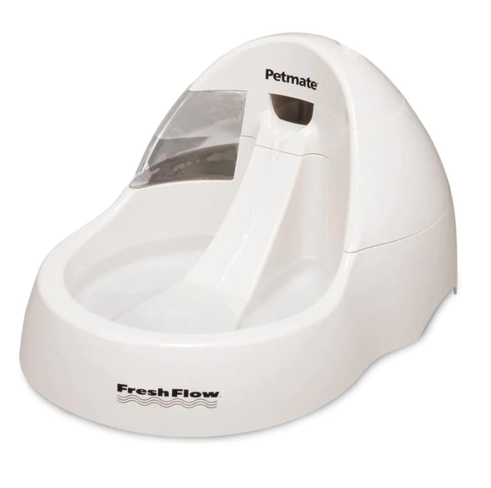 Aspen Pet 24960 Pet Supplies Feeders-Waterers White 50 Ounces 1 Count (Pack of 1)