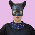 Halloween Catwoman Costume with Mask and Tail